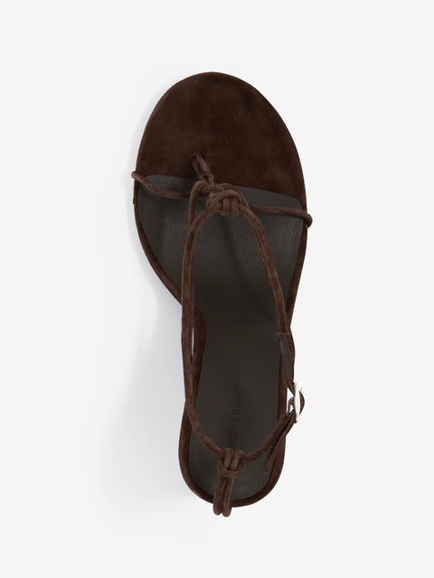 CAMRYN HEEL - CHOC LEATHER