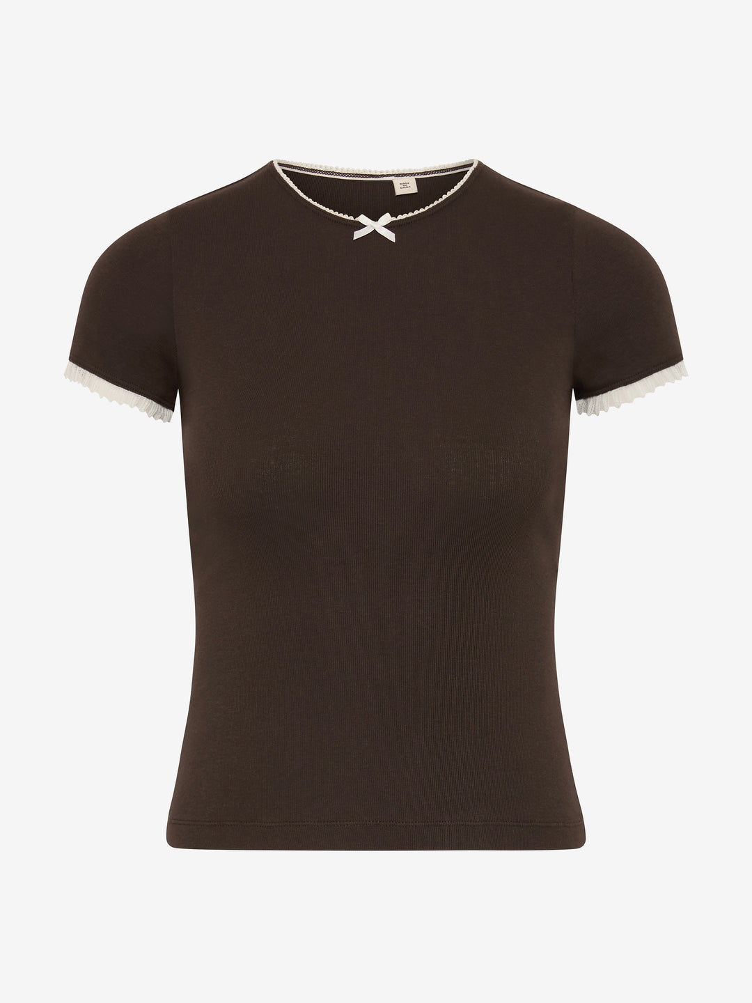 MONETA BABY TEE - DARK CHOCOLATE