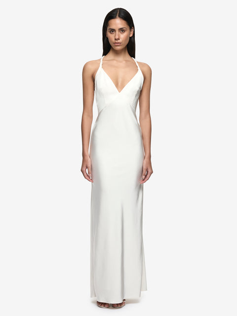 DAKOTA V MAXI DRESS - CREAM