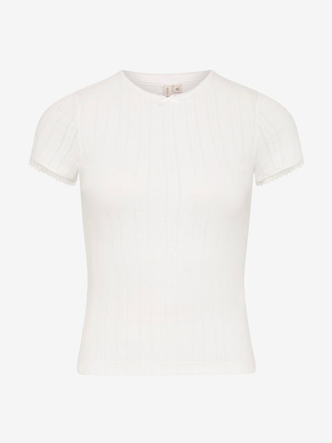 LACIE BABY TEE - IVORY