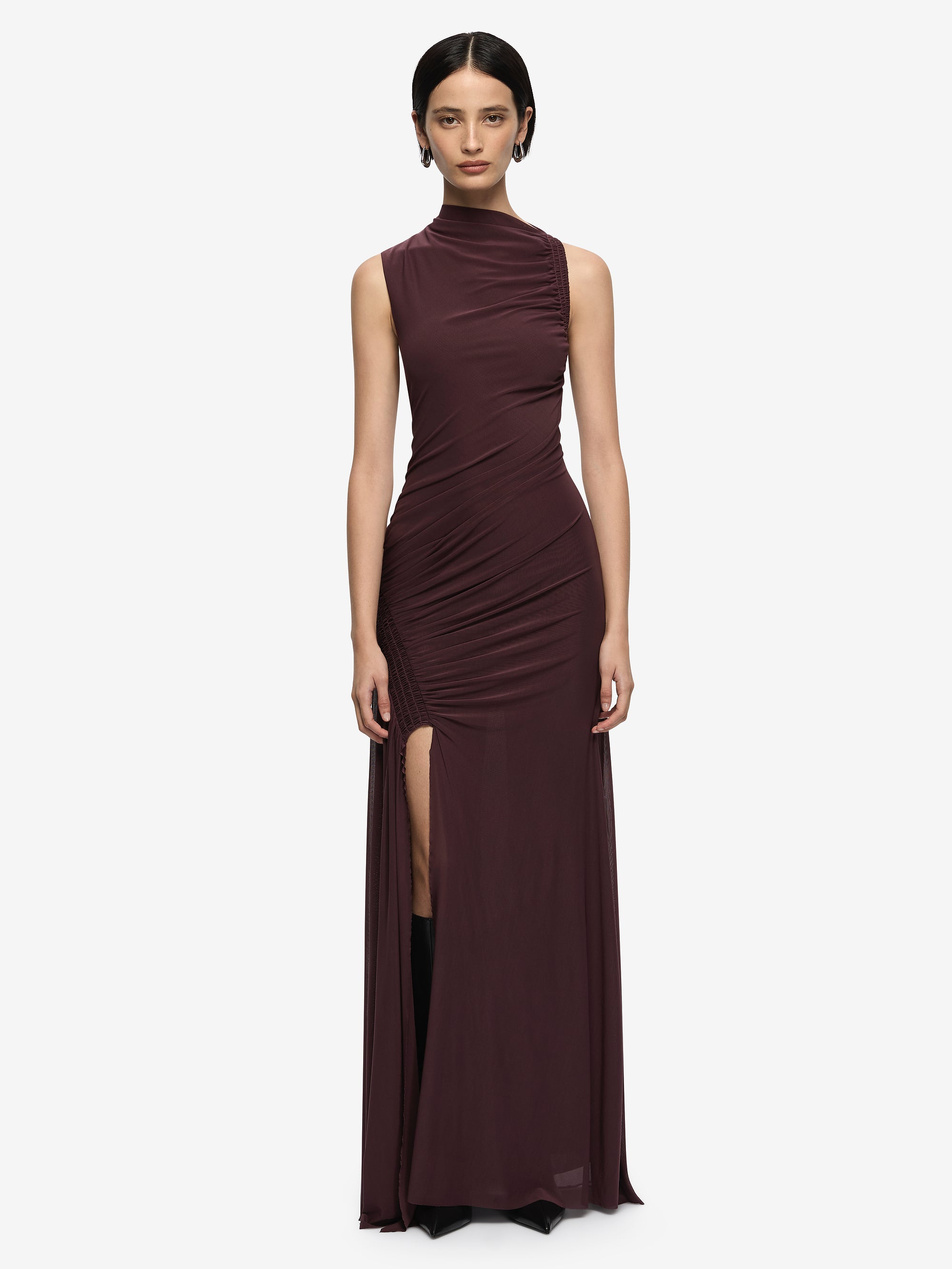 sequin formal dresses Black Long Prom Slit Dress Dress style:Half Sleeves A-line size-guide: default Zpanxa Layered Tulle Tutu