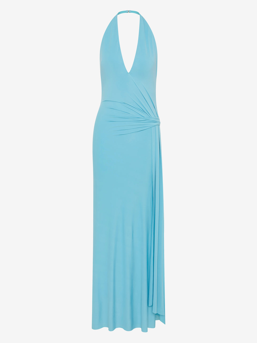 REMI HALTER DRESS - MARINE BLUE