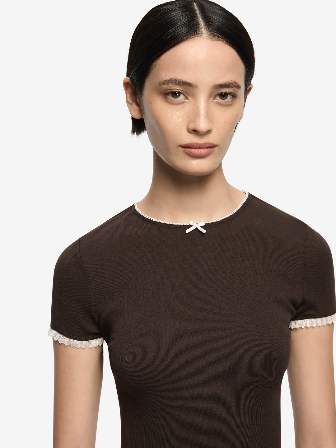 MONETA BABY TEE - DARK CHOCOLATE