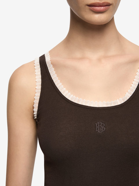 MONETA TANK - DARK CHOCOLATE