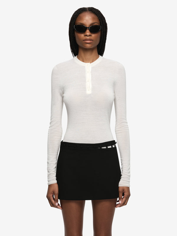 MOR MINI SKIRT  - BLACK