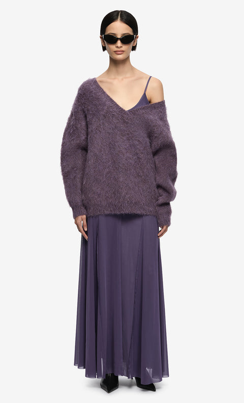 NOE OVERSIZED JUMPER - AMETHYST