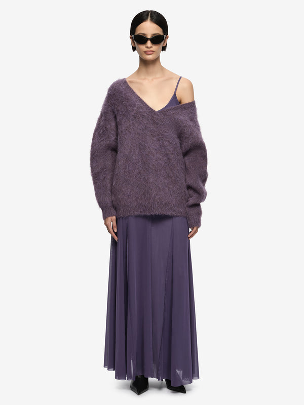 NOE OVERSIZED JUMPER - AMETHYST