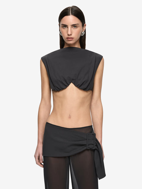 OTIS TOP - CHARCOAL