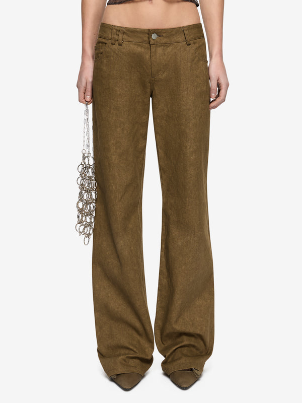 SILAS PANT - OLIVE