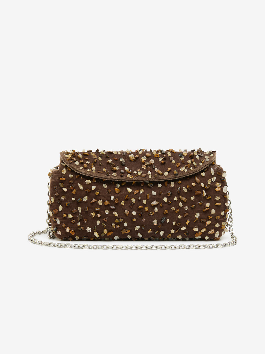 DARIA BAG - CHOC BEADED