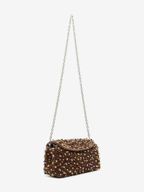 DARIA BAG - CHOC BEADED