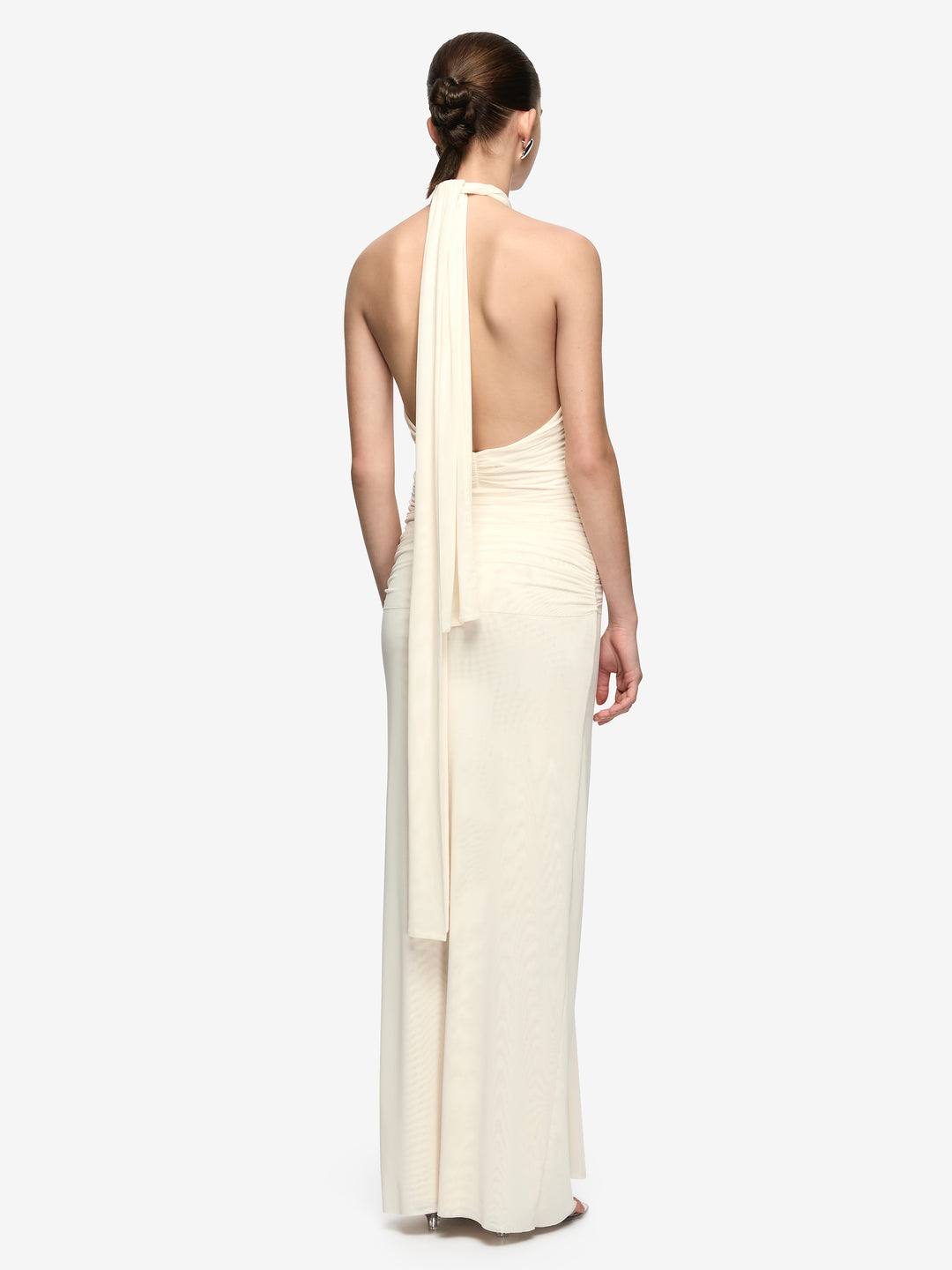 VALLETTA CUT OUT MAXI DRESS - BUTTERCREAM