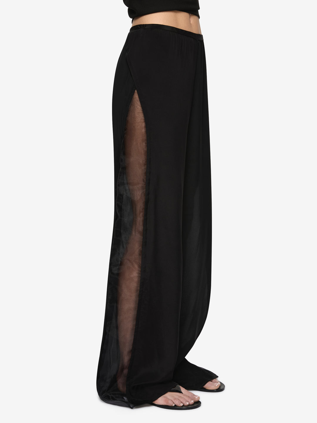 XADA CONTRAST PANT - BLACK