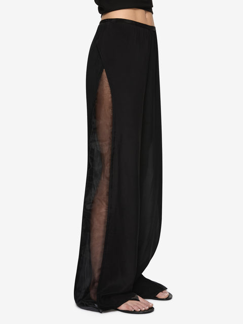 XADA CONTRAST PANT - BLACK