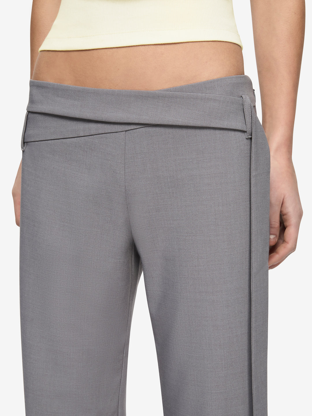 ZYLAN BELT PANT - GRANITE