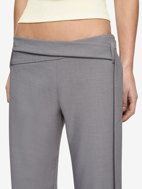 ZYLAN BELT PANT - GRANITE