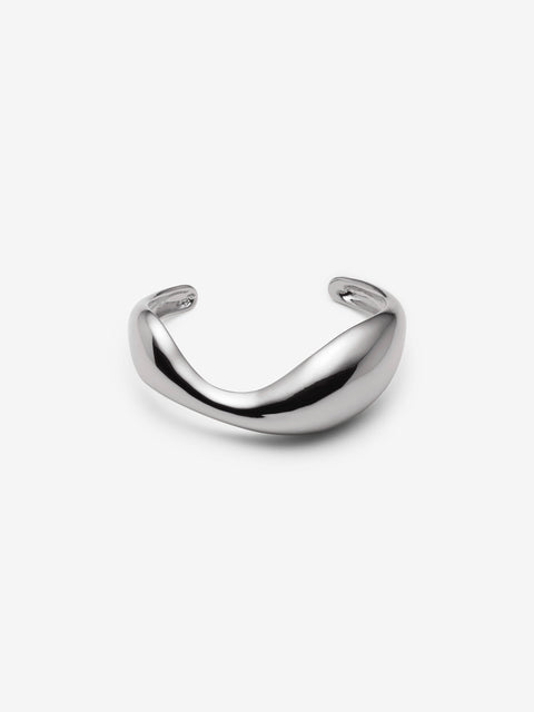 WAVE CUFF - SILVER