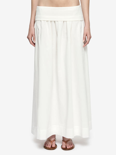 ARI MAXI SKIRT  - IVORY