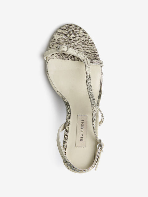 JYLIAN HEEL - LIZARD LEATHER