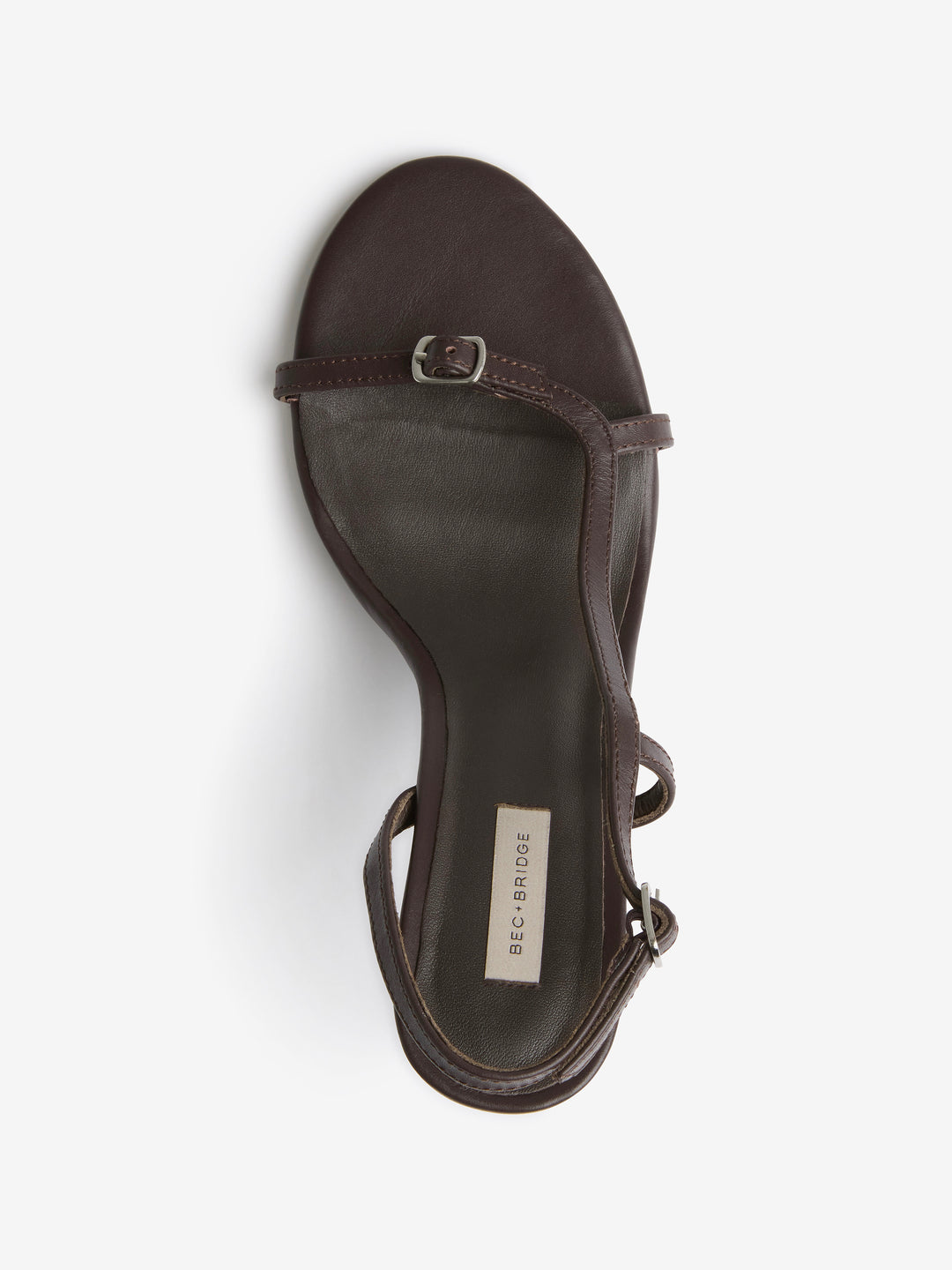 JYLIAN HEEL - CHOC LEATHER