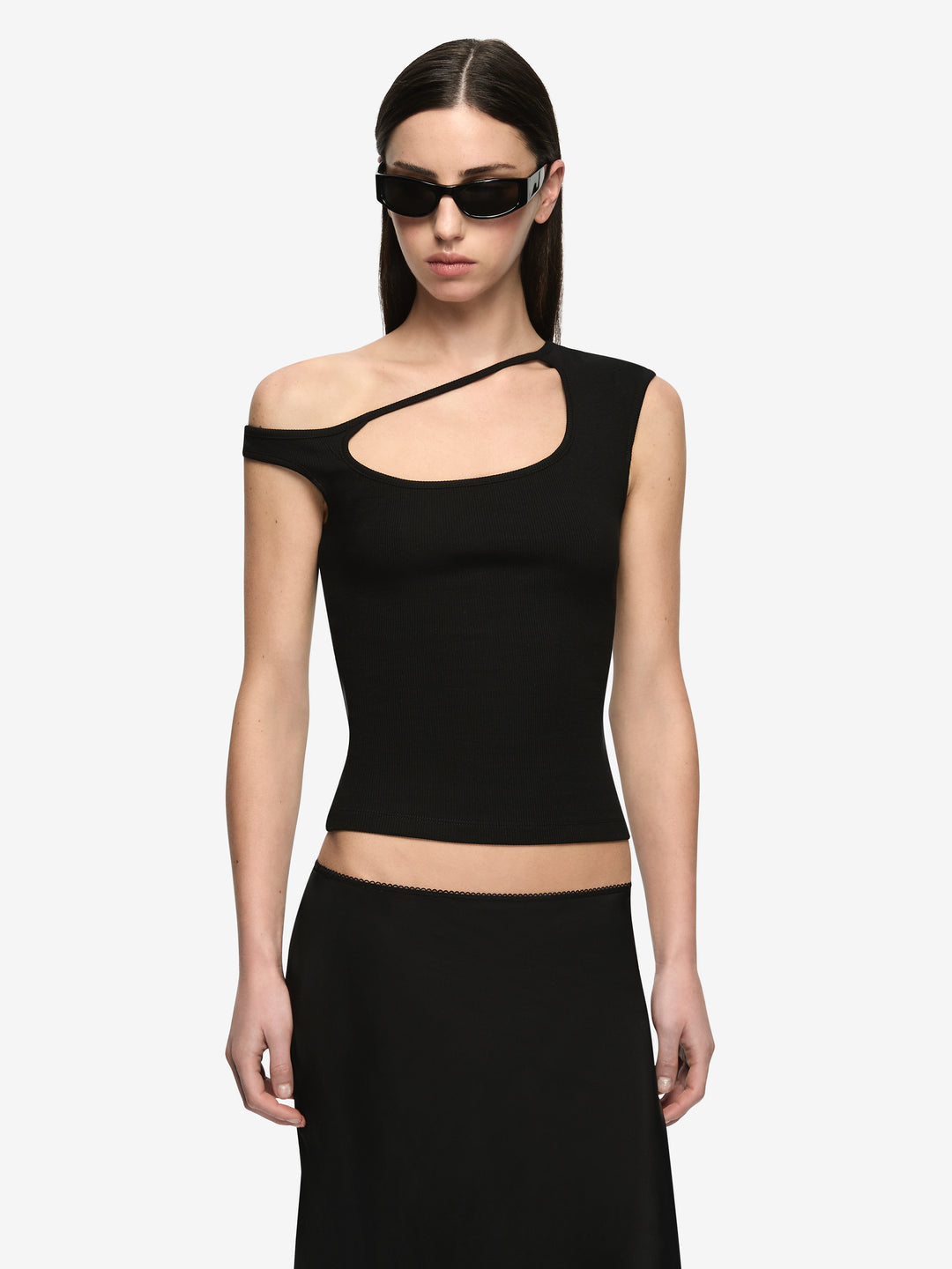 MAISON MIDI SKIRT - BLACK