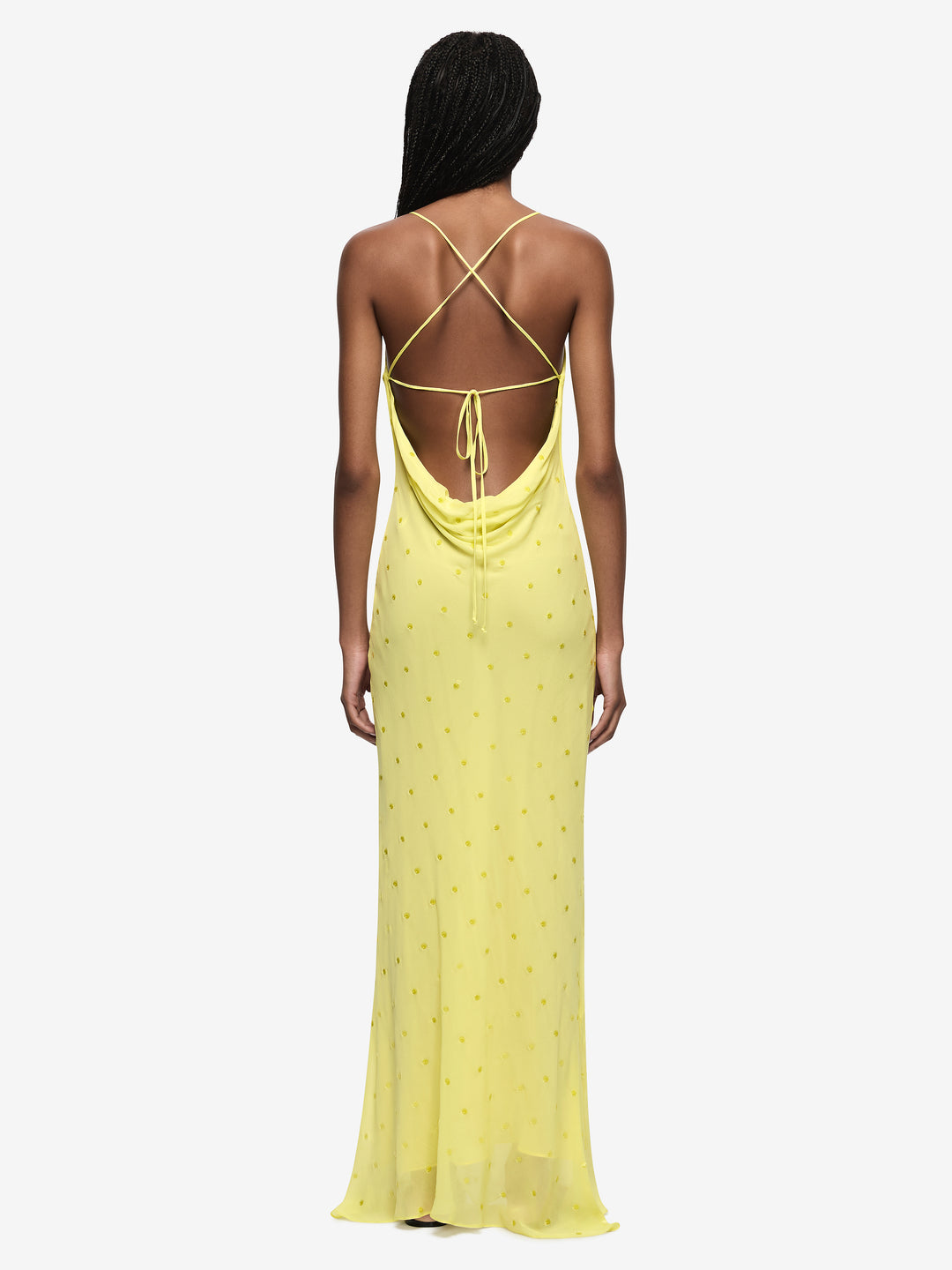 ARIELLE SLIP MAXI DRESS - CITRUS