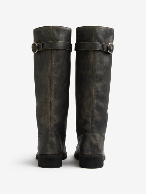 CALLUM BOOT - BLACK/GREY