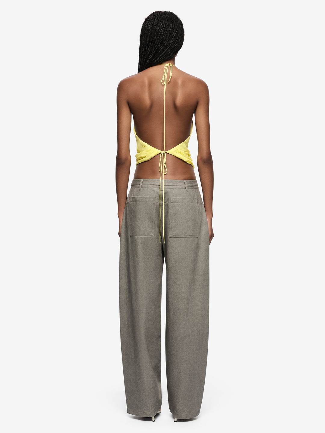 SOLACE HALTER TOP - CITRUS