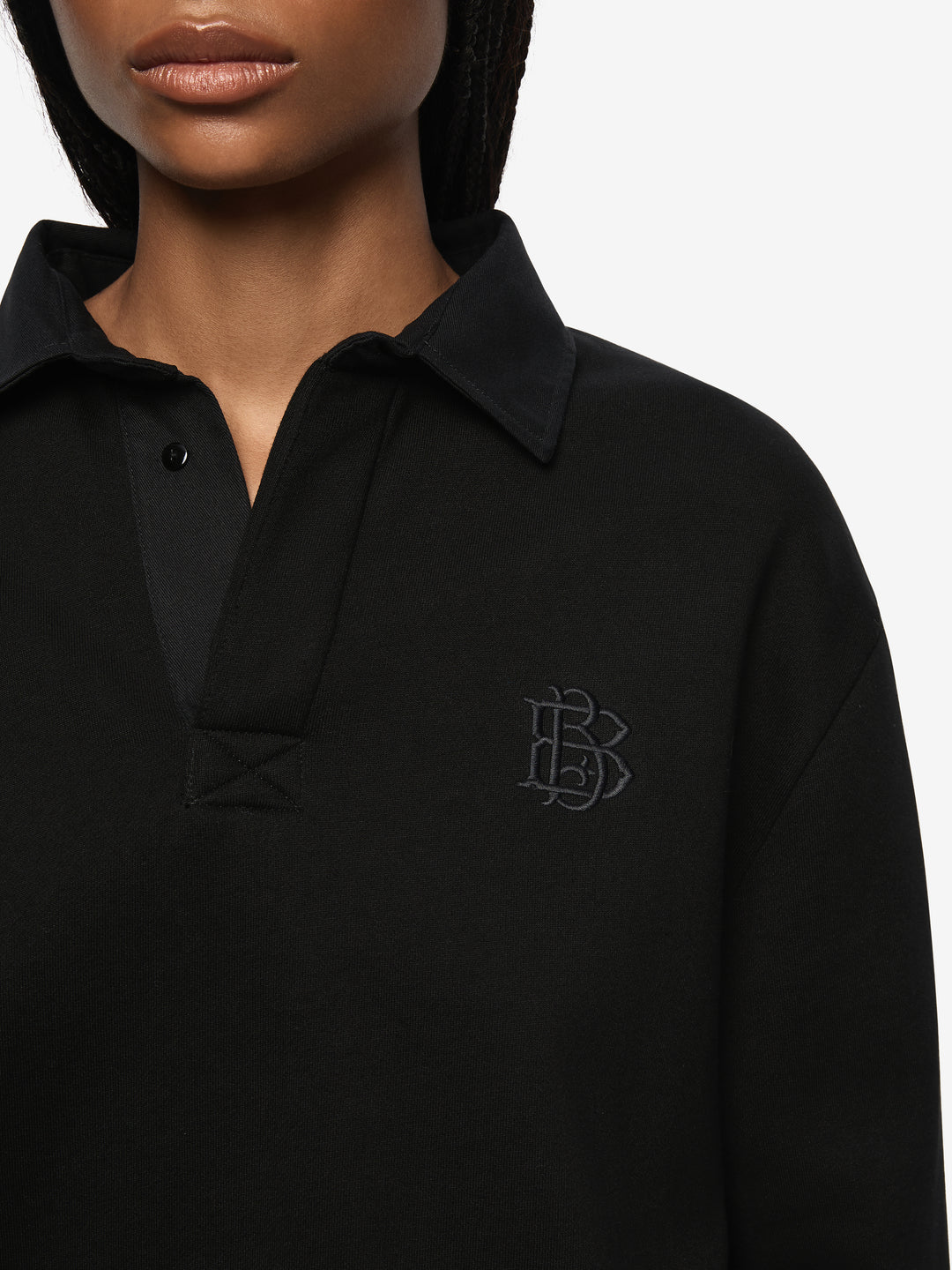 TERRY JERSEY - BLACK