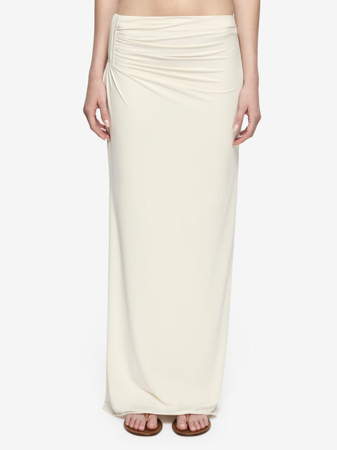 NIKO MAXI SKIRT - VANILLA