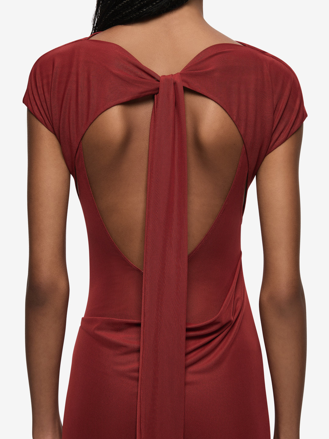 WILLORIN LAYERED MAXI DRESS - SANGRIA