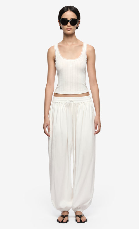 ZOFIA PANT - IVORY