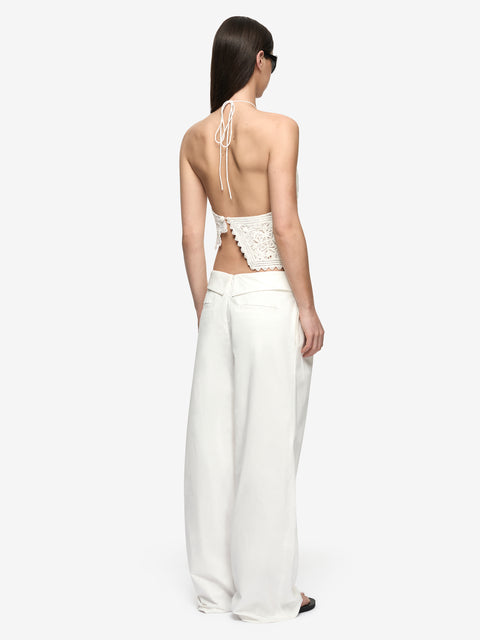 CECILE PANT - IVORY