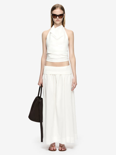 ARI MAXI SKIRT  - IVORY