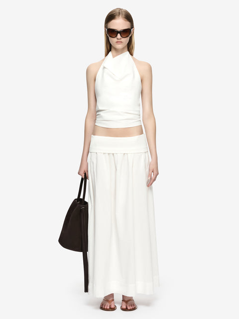 ARI MAXI SKIRT  - IVORY