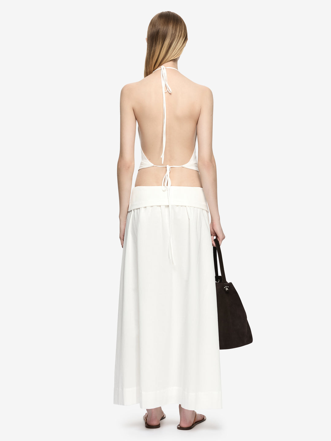 ARI MAXI SKIRT  - IVORY