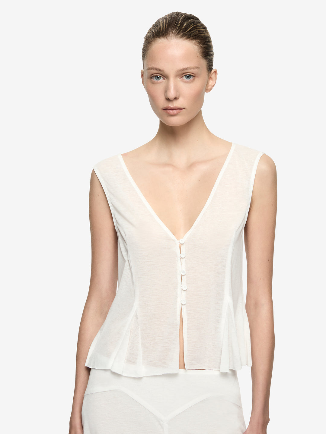 COAST V TOP - IVORY