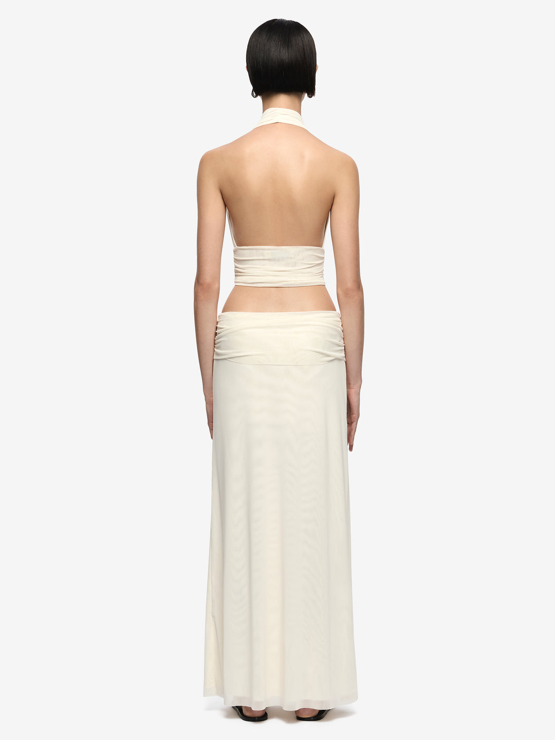 EVA DRAPE TOP - SNOW