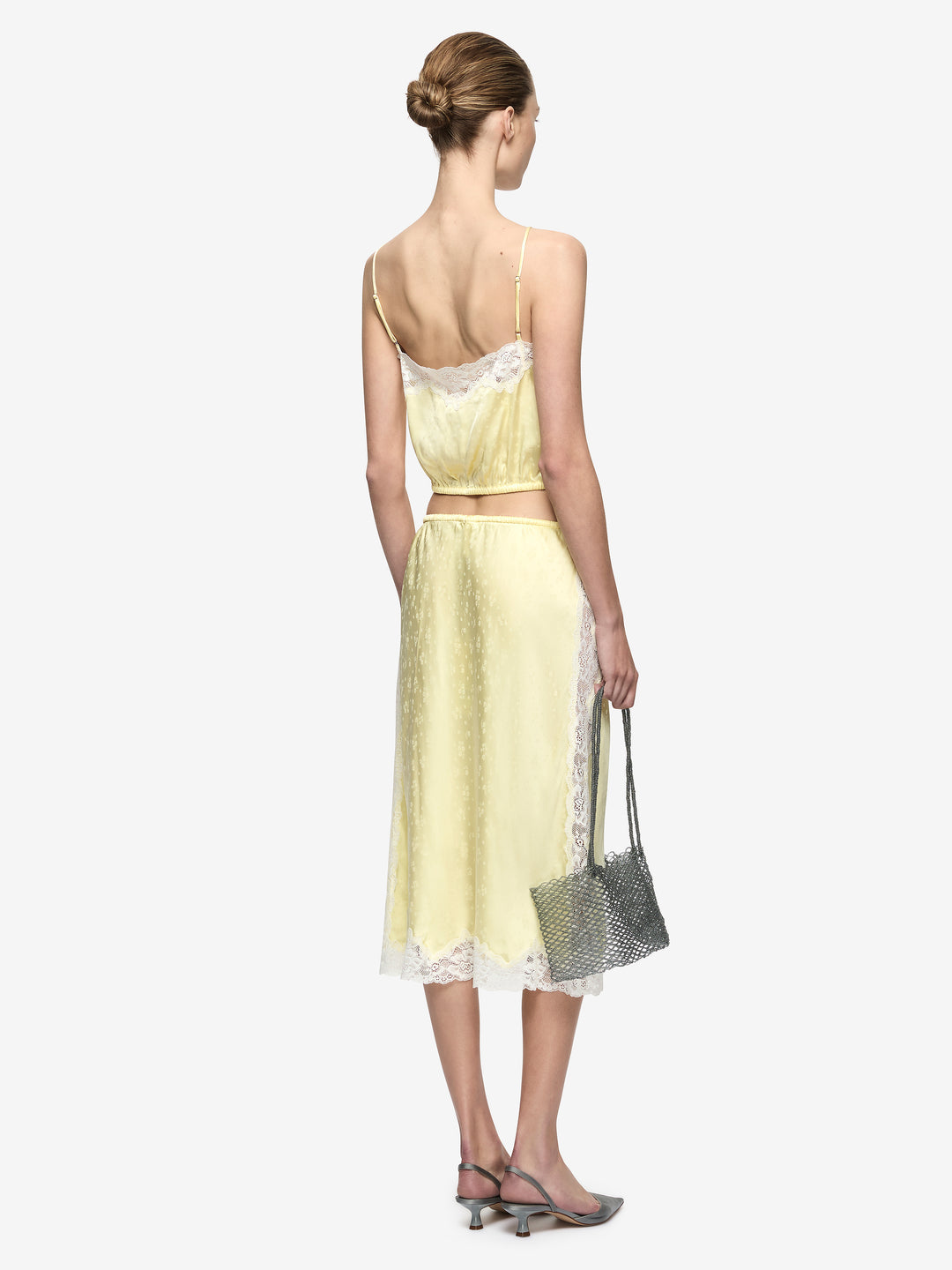 ZANA TOP - LEMON CREAM/IVORY