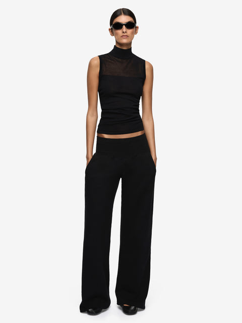 STEPH TRACK PANT - BLACK