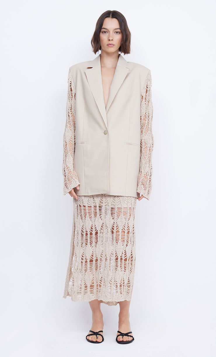 LYRA BLAZER - BONE