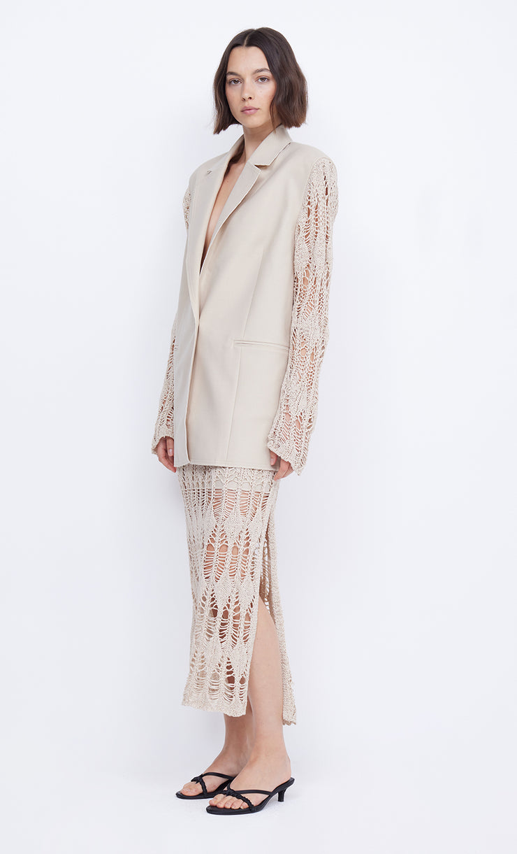 LYRA BLAZER - BONE