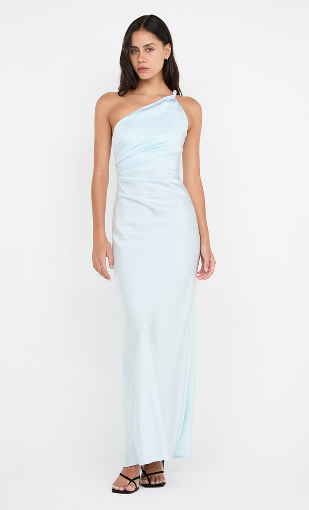 LUNETTA ASYM DRESS - ARCTIC BLUE