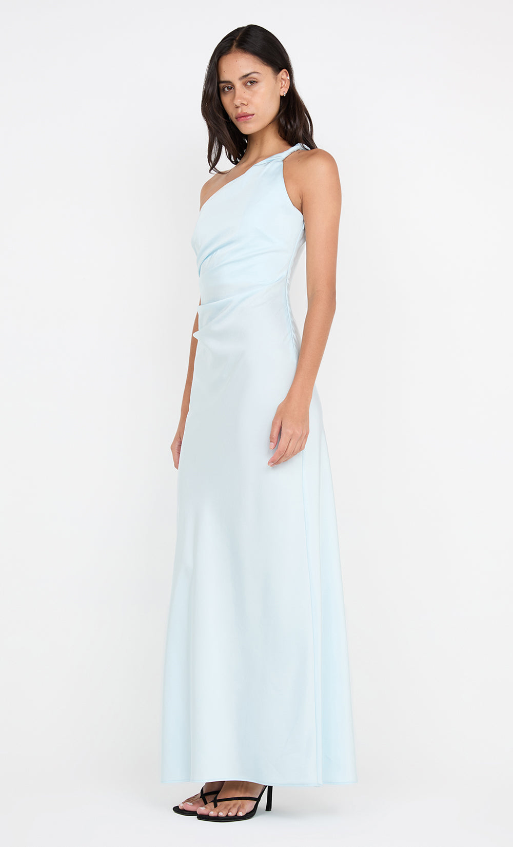 LUNETTA ASYM DRESS - ARCTIC BLUE