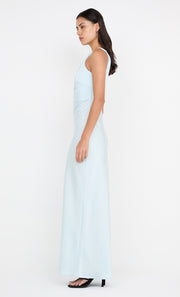 LUNETTA ASYM DRESS - ARCTIC BLUE