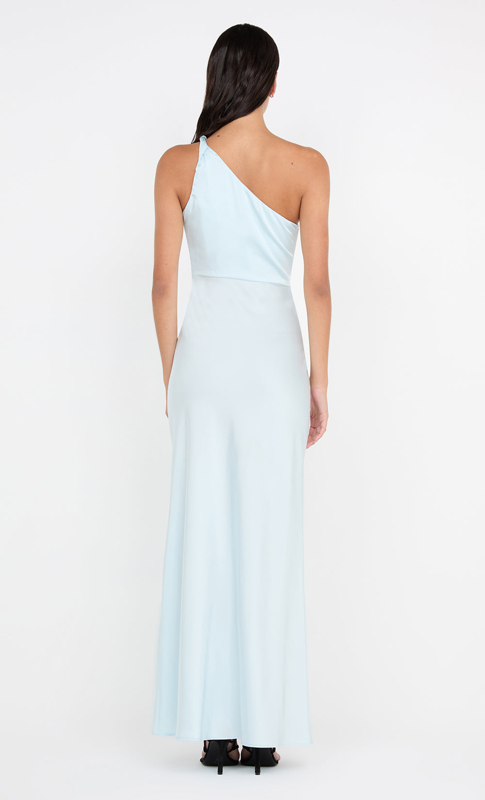 LUNETTA ASYM DRESS - ARCTIC BLUE