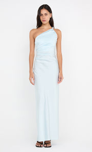 LUNETTA ASYM DRESS - ARCTIC BLUE
