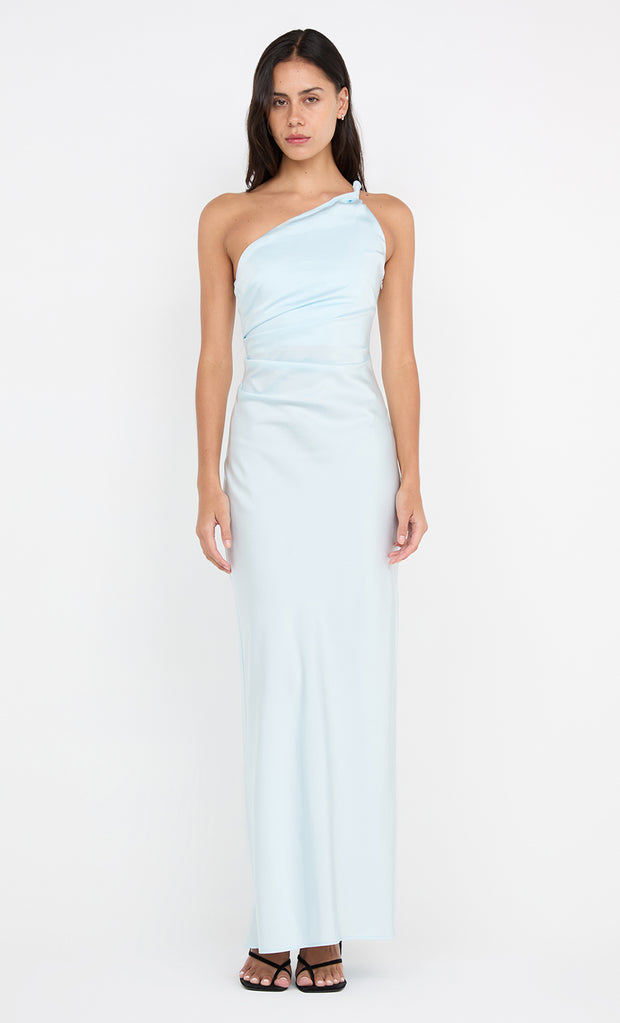 LUNETTA ASYM DRESS - ARCTIC BLUE