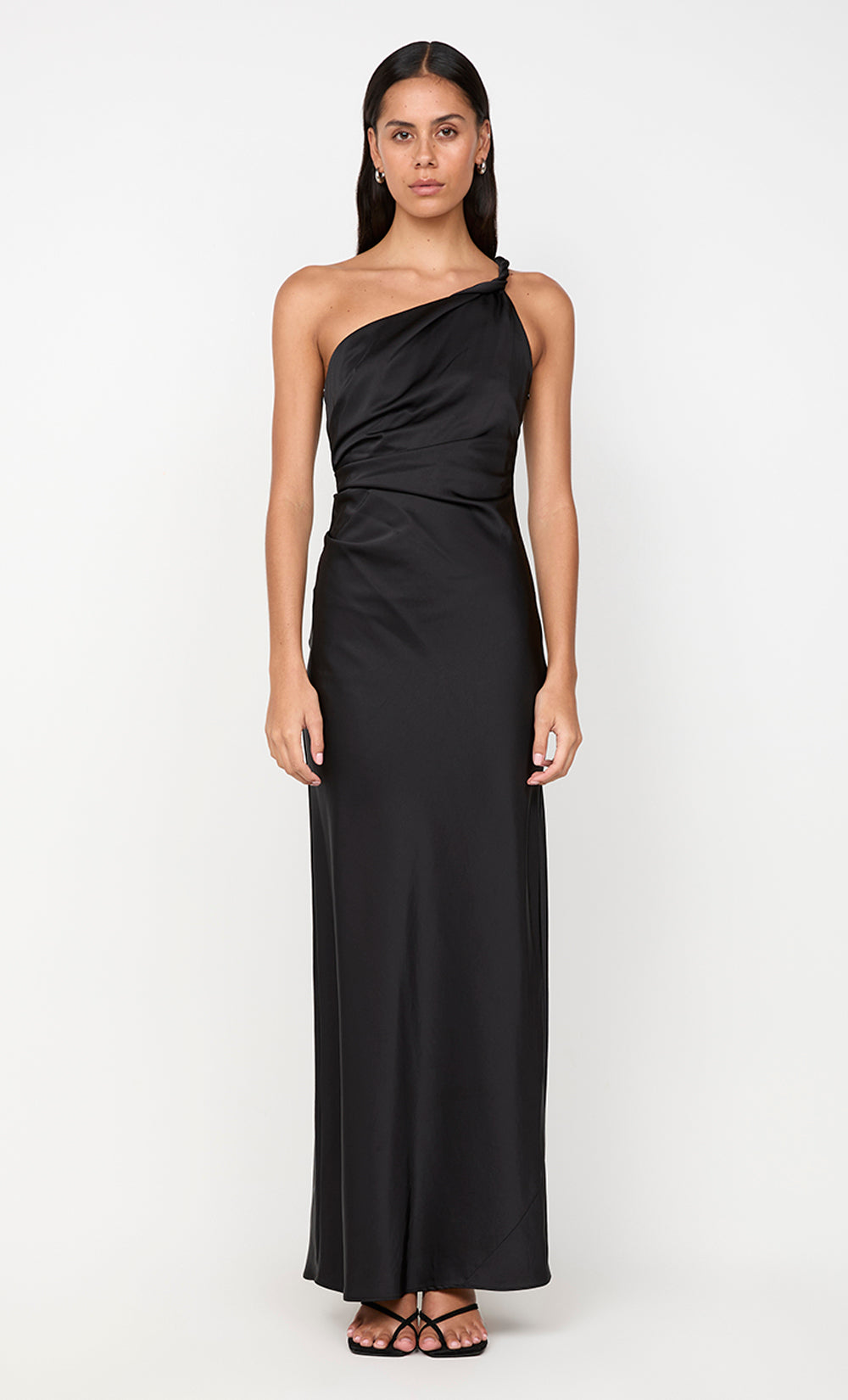 LUNETTA ASYM DRESS - BLACK