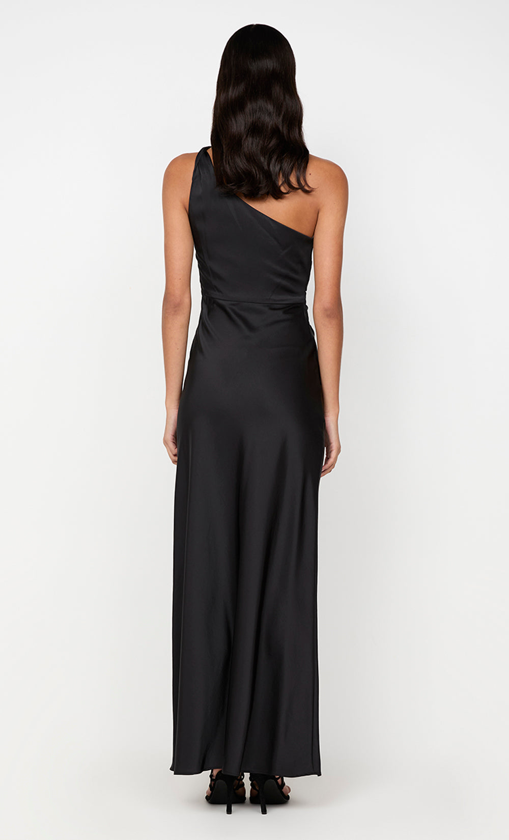 LUNETTA ASYM DRESS - BLACK